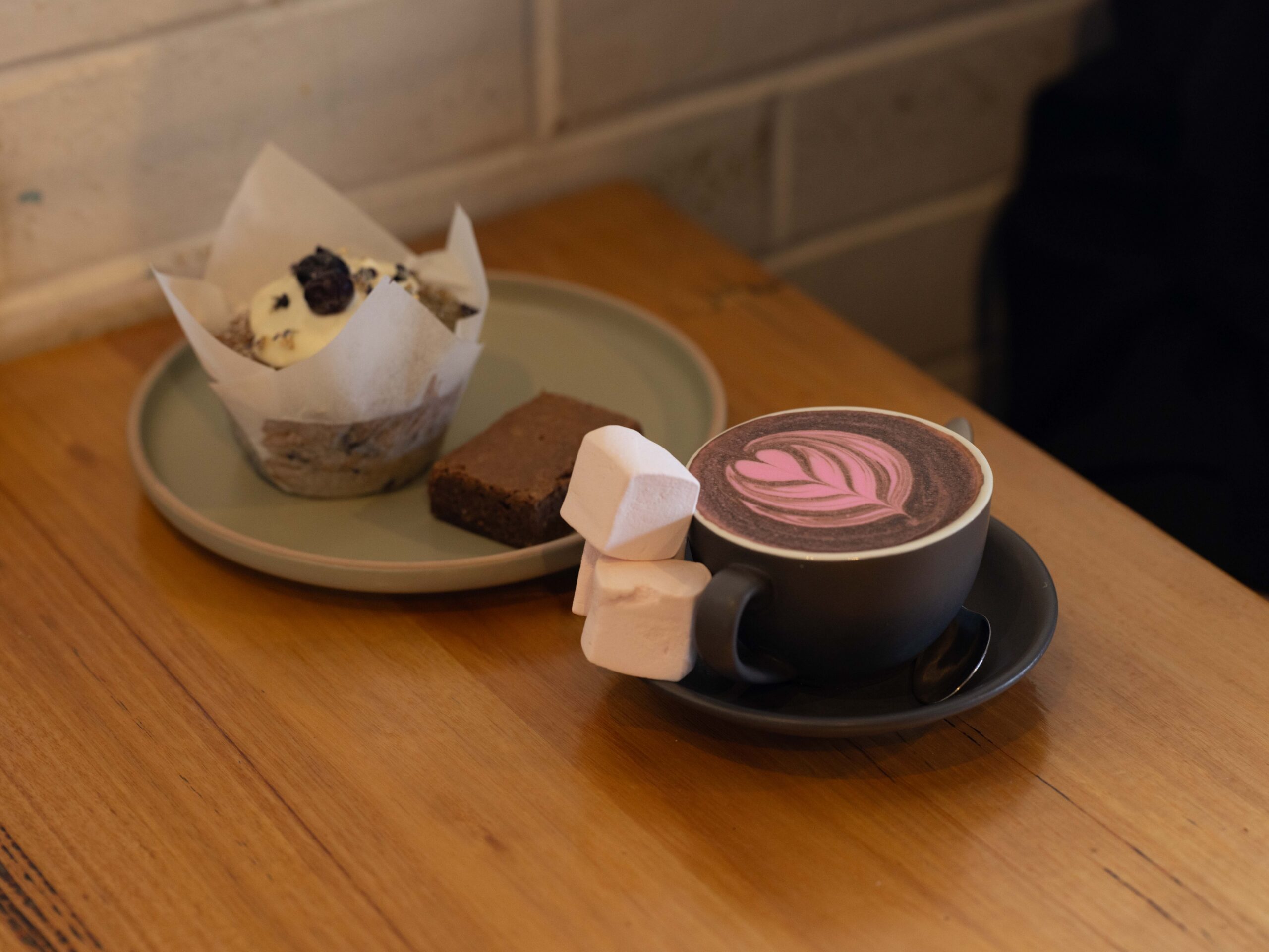 Blushed Salted Caramel Hot Chocolate at Drive Café image