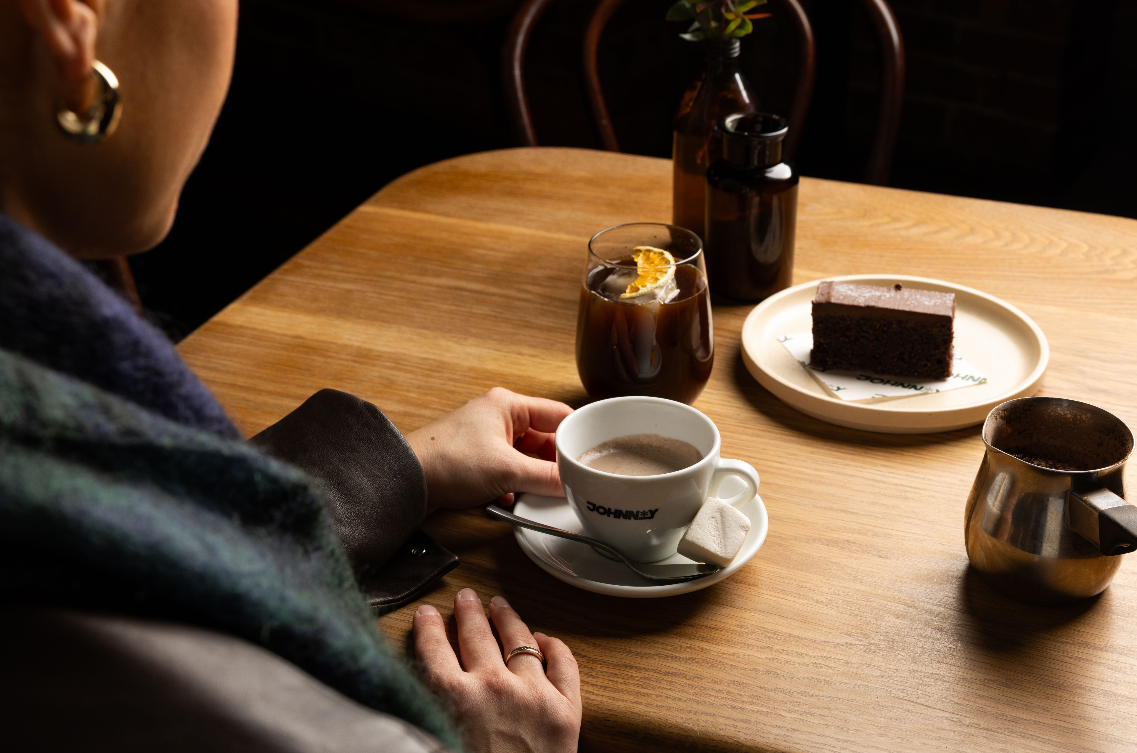 Burnt Butter Brittle Hot Chocolate at Johnny Alloo image