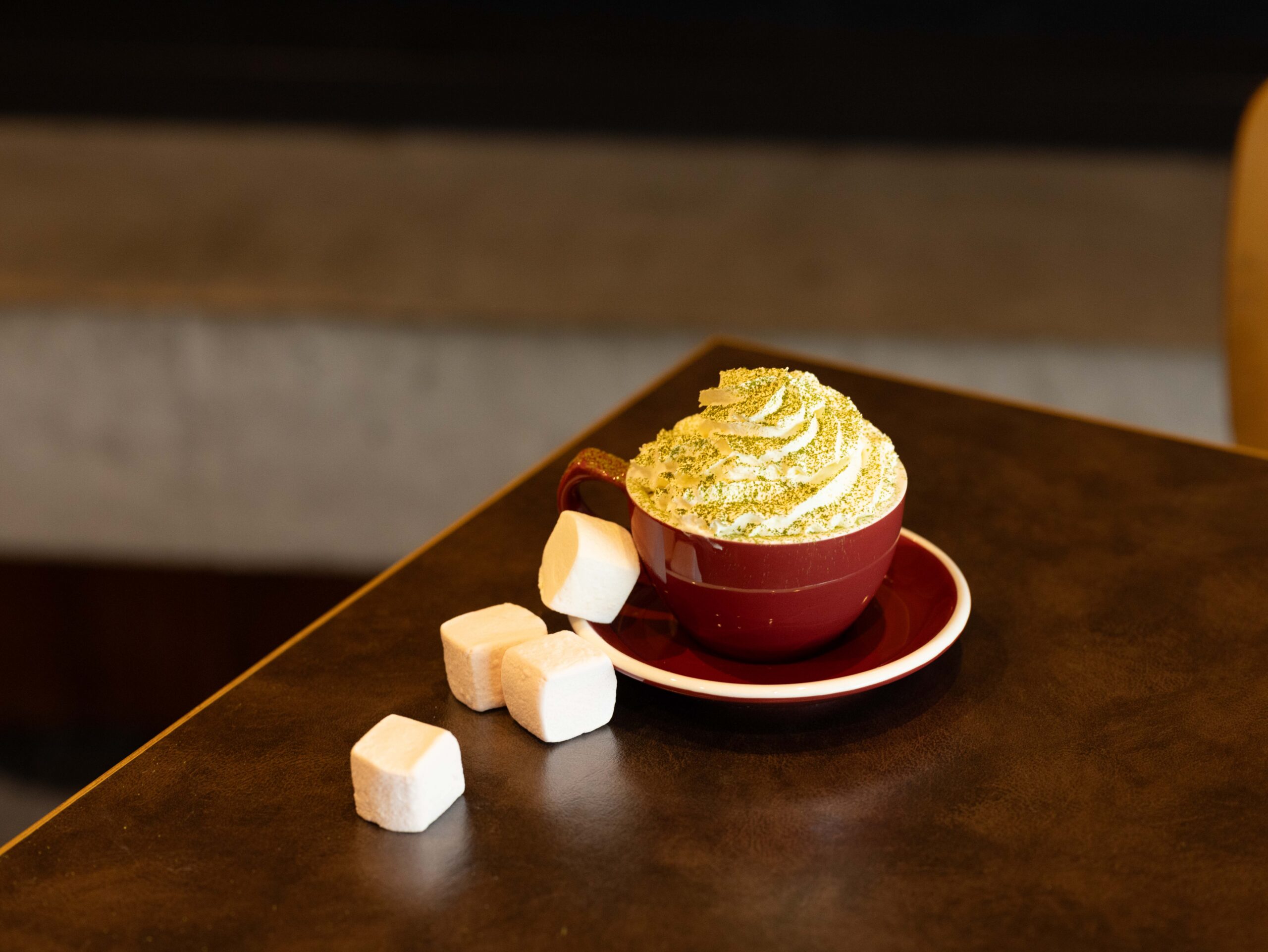 Matcha Hot Chocolate at The Red Lion Hotel image
